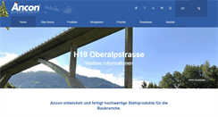 Desktop Screenshot of ancon.ch